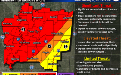 Prepare for Significant Ice/Sleet Possible on Monday.