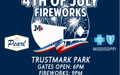 Pearl Partnership Brings 4th of July Fireworks Back to Trustmark Park