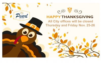 City Offices Closed for Thanksgiving