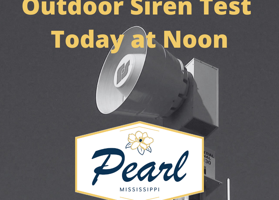 Monthly Siren Test Today