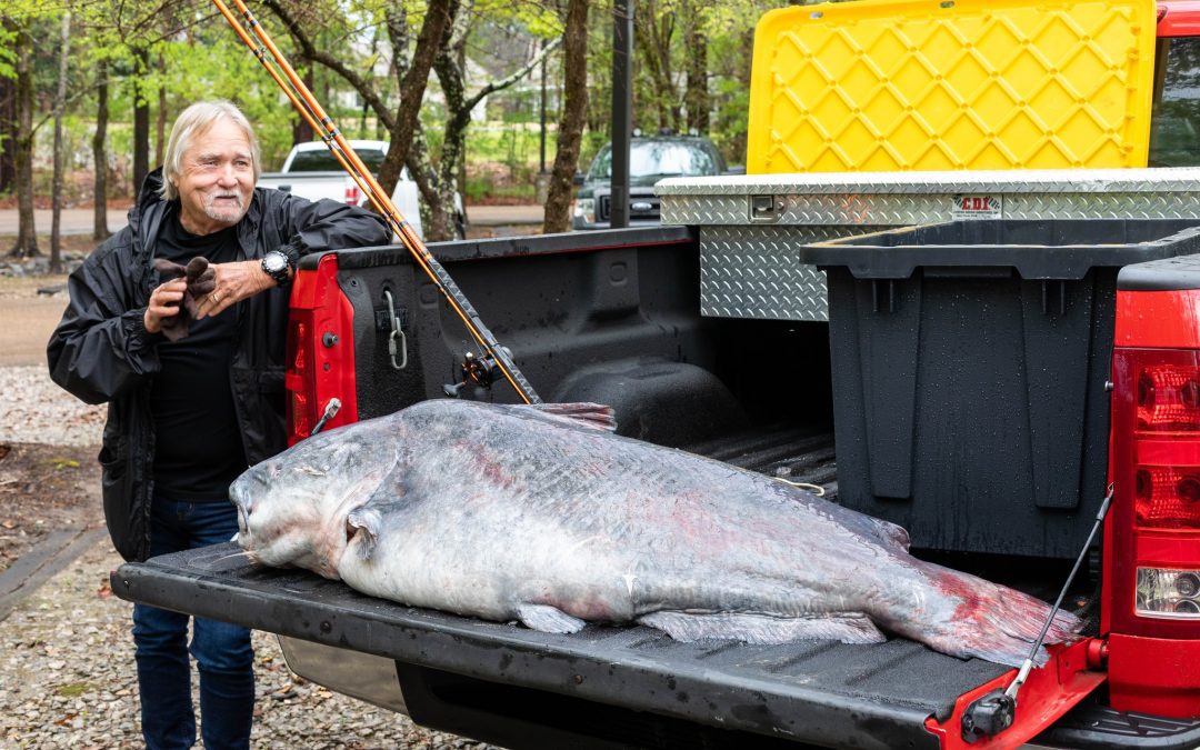 Pearl’s Eugene Cronley Catches Record Catfish!