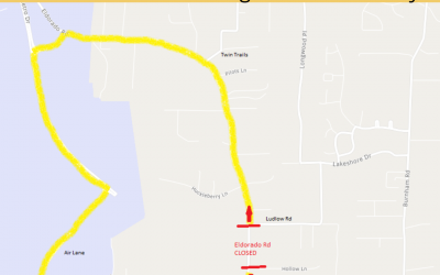 Eldorado Rd. Closure Alert