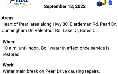 Water Outage Alert 9.13.22