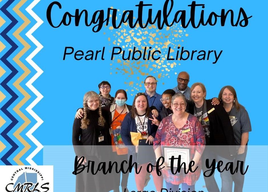 Pearl Public Library Named Branch of the Year